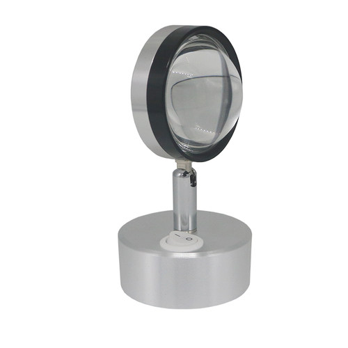 充电射灯 明装免打孔免布线可移动家用客厅背景墙壁画 led小射灯 - 图3