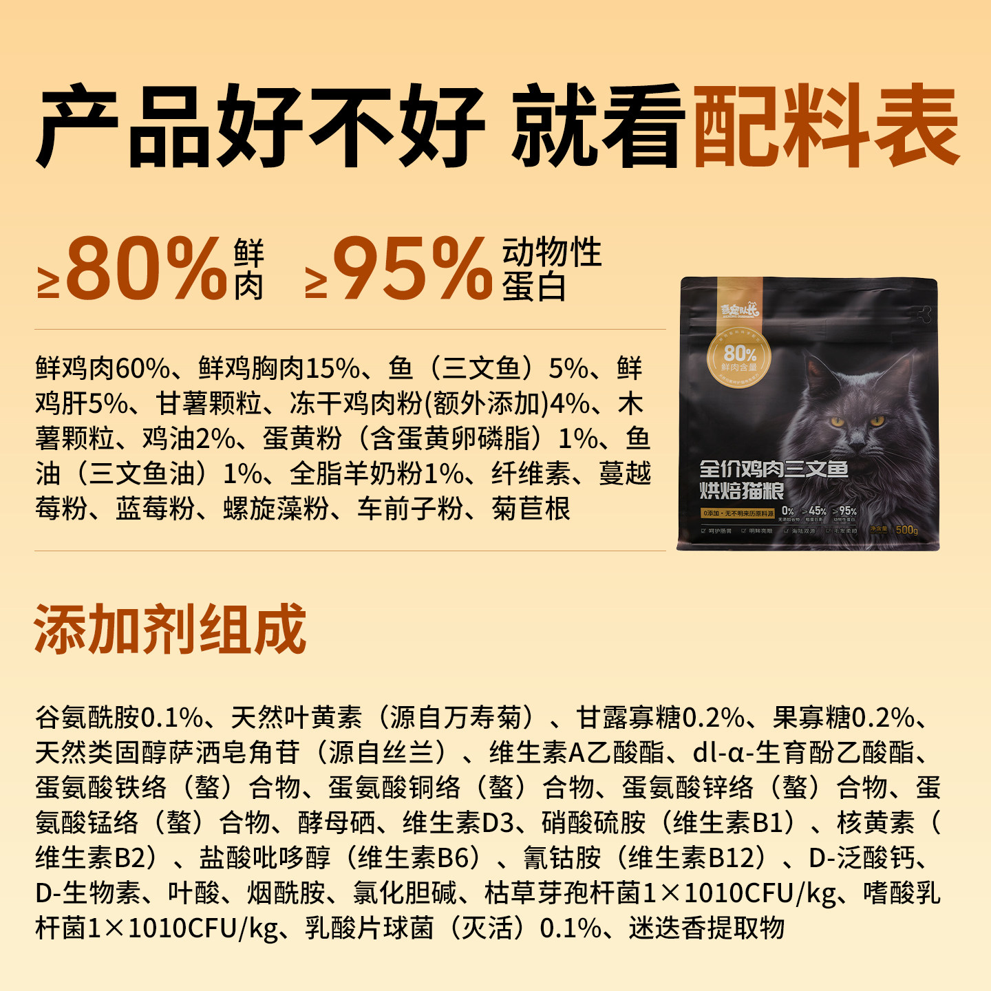 喜宠烘焙猫粮成幼猫高蛋白鸡肉三文鱼无谷鲜肉营养全价主粮,淘宝优惠券,粉丝福利购,淘宝优惠卷