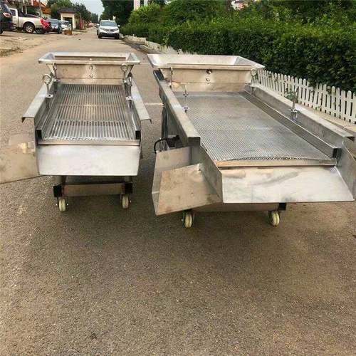 粮食振动筛选机中小型直线震动筛干果木耳分级筛 - 图0