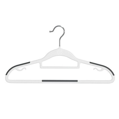 干湿两用衣服架塑料衣架家用防滑晾衣架鱼嘴双位防肩角挂衣撑