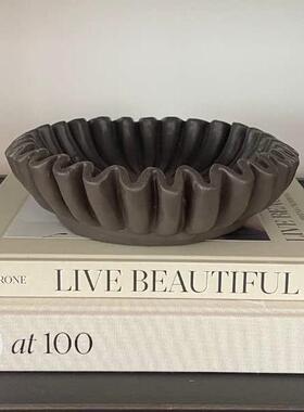 装桌凹槽荷叶边饰型碗-客厅造型咖啡桌889981书架和控制台造家居