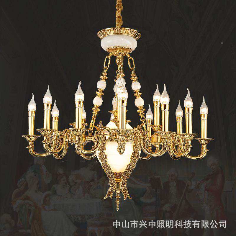 法别式铜吊灯全欧式客厅复古奢华墅卧室餐厅别墅奢华大气脱463腊,淘宝优惠券,粉丝福利购,淘宝优惠卷