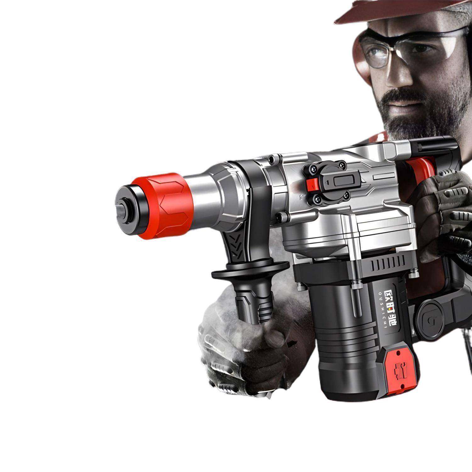 级电锤三镐用大功率多电功能工业家用冲击钻106混凝土电镐电钻,淘宝优惠券,粉丝福利购,淘宝优惠卷