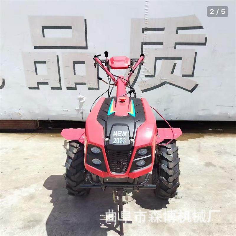 两驱大轮胎微耕机油农用小型手旋扶耕柴电启动农机耕打PAI田开沟,淘宝优惠券,粉丝福利购,淘宝优惠卷