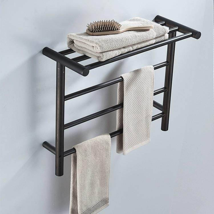 全季酒店毛巾架双杆04不锈钢电镀浴室挂衣架收纳壁挂式收纳架枪灰,淘宝优惠券,粉丝福利购,淘宝优惠卷