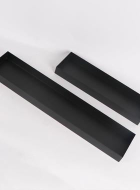 新式方型盆植物插花器MC-TY-75皿样板间花酒长廊花店艺苔藓造中景