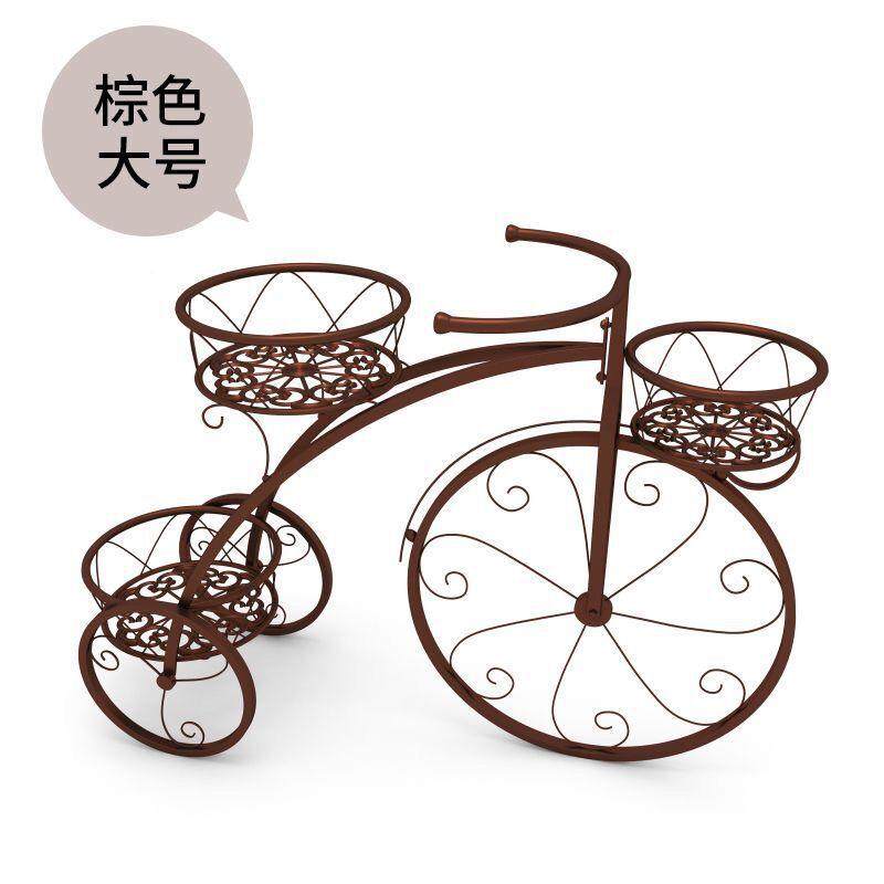 篮绿式铁艺自行车吊花架欧单车多层室内落地花盆架多肉萝阳台无品,淘宝优惠券,粉丝福利购,淘宝优惠卷