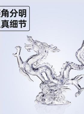 TC-83100肖龙年摆件生龙祥龙家摆件庆礼品开业居乔迁办公客节厅摆