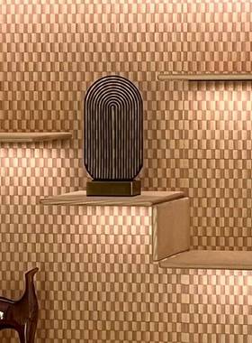 简约金属黑色屏ES-A6496风摆件样房意售楼板部书装房客厅家居桌面