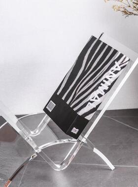 现代极简亚克杂志力架摆PMN件样板售楼部电房视柜书房厅装饰客品