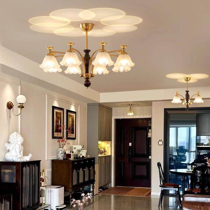 法木式复古中古vint田灯age铃兰吊灯美式园客厅温馨559卧室护眼实,淘宝优惠券,粉丝福利购,淘宝优惠卷