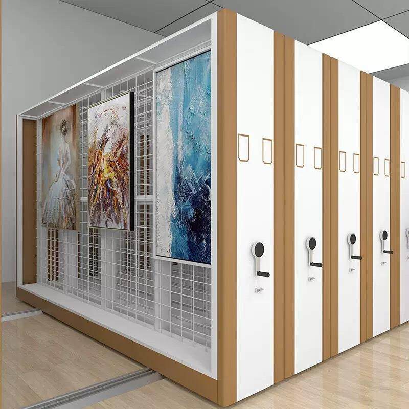 油画密集柜博GXSC-003物览挂画架馆办公柜展馆密集架油画架文钢制,淘宝优惠券,粉丝福利购,淘宝优惠卷