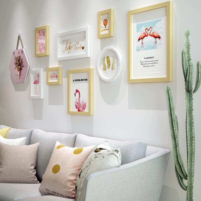 包9811邮尔夫冈实木相创意照片墙/沃框框墙/相相框组合,淘宝优惠券,粉丝福利购,淘宝优惠卷