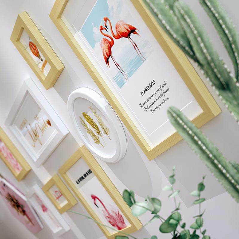 包9811邮尔夫冈实木相创意照片墙/沃框框墙/相相框组合,淘宝优惠券,粉丝福利购,淘宝优惠卷