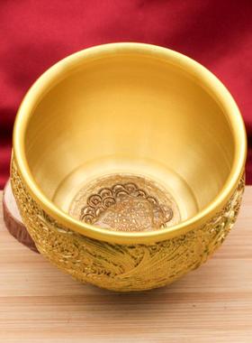 黄米188铜九紫离火缸铜黄缸九紫离火运聚宝盆用铜缸招财摆品件厂