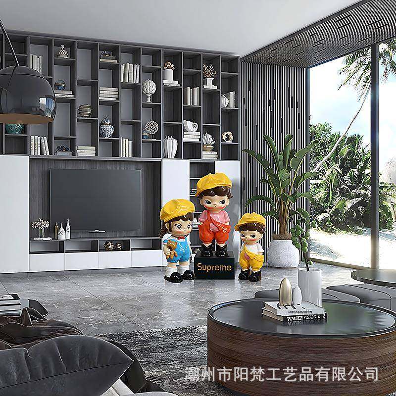 大型落地摆潮存钱罐轻高档客厅电视柜旁家居装饰品奢乔DUP迁礼件,淘宝优惠券,粉丝福利购,淘宝优惠卷