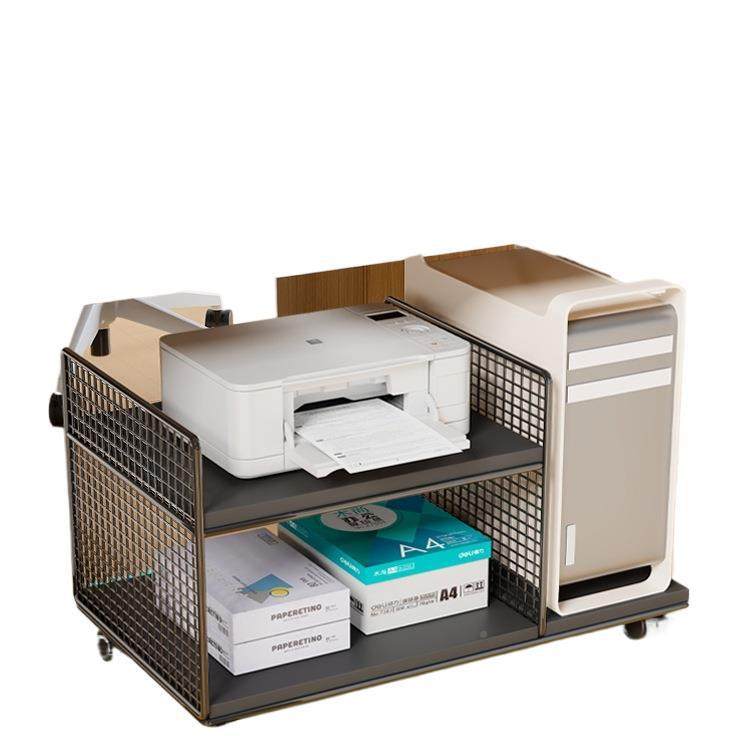 Desktop computer under the table main F98SJ7SJ machine tray removable pulley storage rack chassis cabinet base moving tray printing