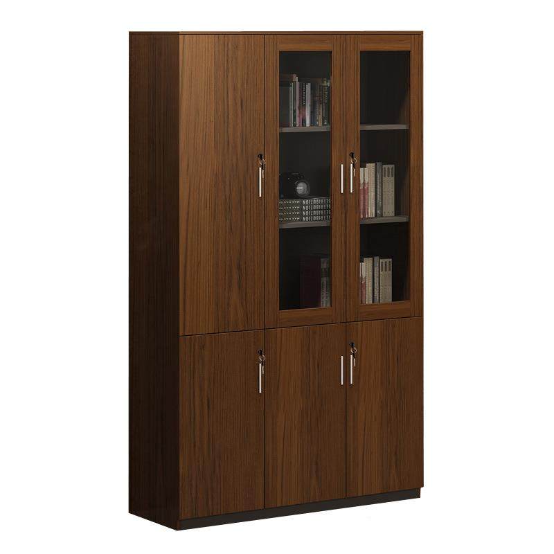 文件带柜木质锁板式家具办公璃柜带玻书柜收储物资料柜文件LWC柜,淘宝优惠券,粉丝福利购,淘宝优惠卷