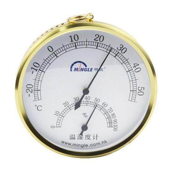 明高TH610室内温湿度计室内温湿度计金属壳温湿计圆形,淘宝优惠券,粉丝福利购,淘宝优惠卷