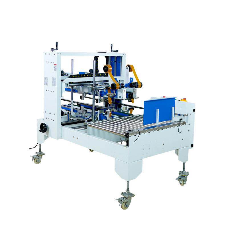 Automatic servo 972 four-corner chassis automatic folding machine cover sealing assembly line self-contained electric commercial express carton printing
