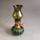 Antiques and miscellaneous collections, antique small glazed oil lamps, home furnishings and old objects, two options to choose from