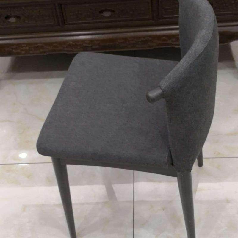 餐椅家用北欧靠背凳子书桌现代简约卧室女餐厅铁艺牛角椅子,淘宝优惠券,粉丝福利购,淘宝优惠卷