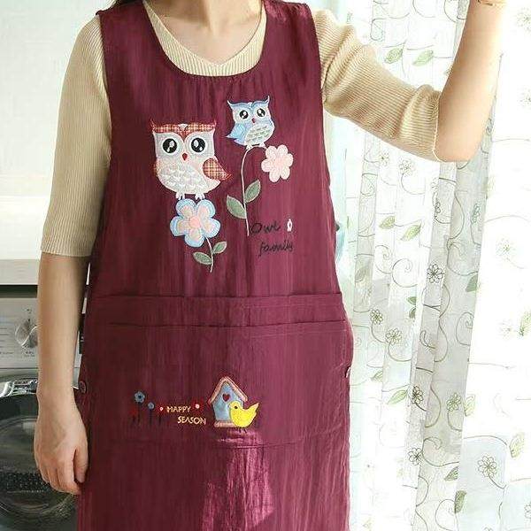 园艺公主防画油污卡通厨房反罩穿衣烘焙花风艺画工10012139作服无,淘宝优惠券,粉丝福利购,淘宝优惠卷