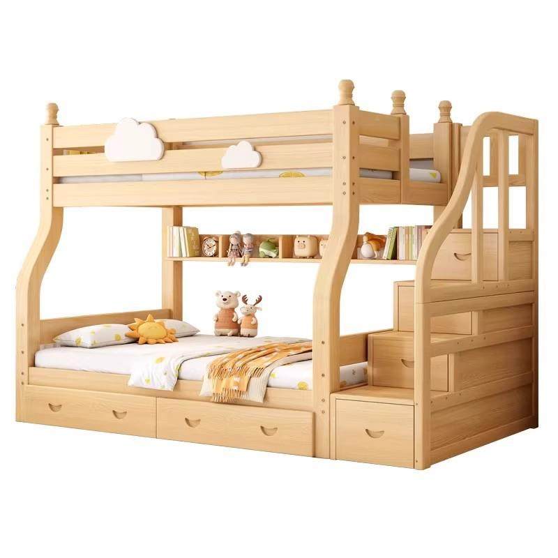 上下铺床双层床全实木高低床大人GJU小户型儿上木童床子母床下组,淘宝优惠券,粉丝福利购,淘宝优惠卷