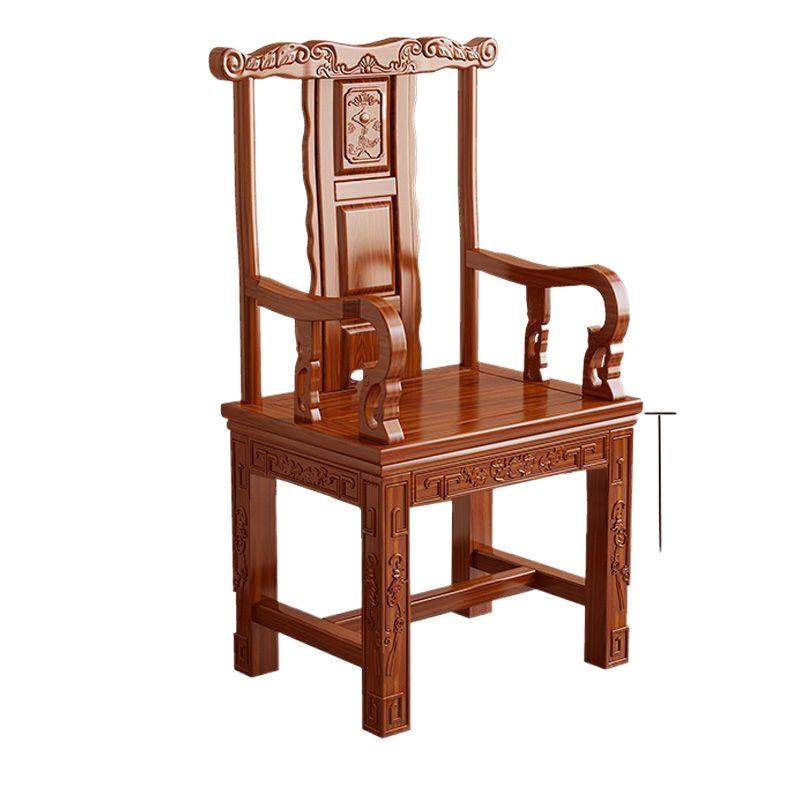 实木椅子中式圈椅围椅茶桌配椅家用办公主人太师椅卷书椅官帽椅,淘宝优惠券,粉丝福利购,淘宝优惠卷