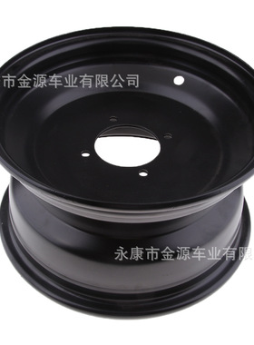 90mm孔4螺柱前轮轮辋用于250cc四轮越野车ATV小车