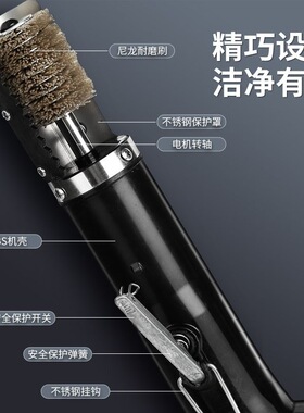 电动刮猪蹄猪手猪头焦黑熏黑清洁毛刷牛羊腿脚头火烧工具去毛刺