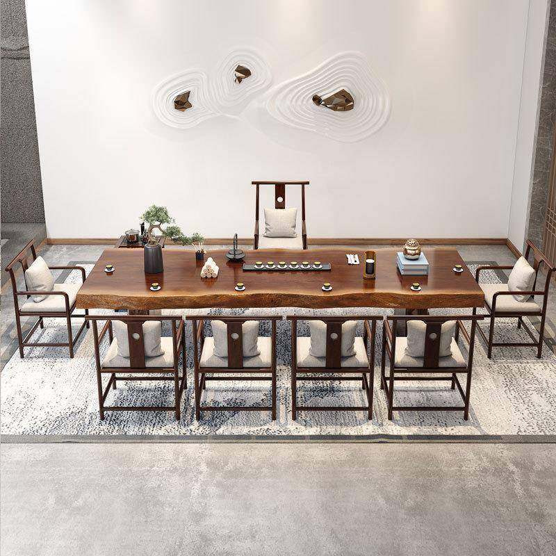 新中式实木茶桌全套客厅办公茶几家用一体泡茶桌子茶台桌椅组合,淘宝优惠券,粉丝福利购,淘宝优惠卷