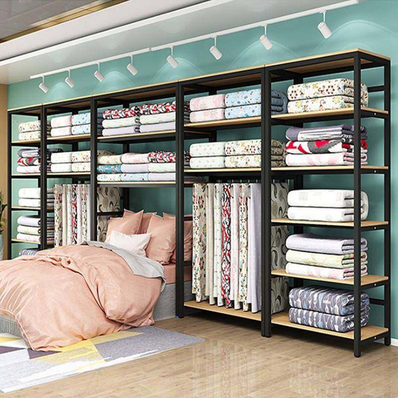 家纺店货架展示架床单面料展示柜被子枕头布料床上置物架现货,淘宝优惠券,粉丝福利购,淘宝优惠卷