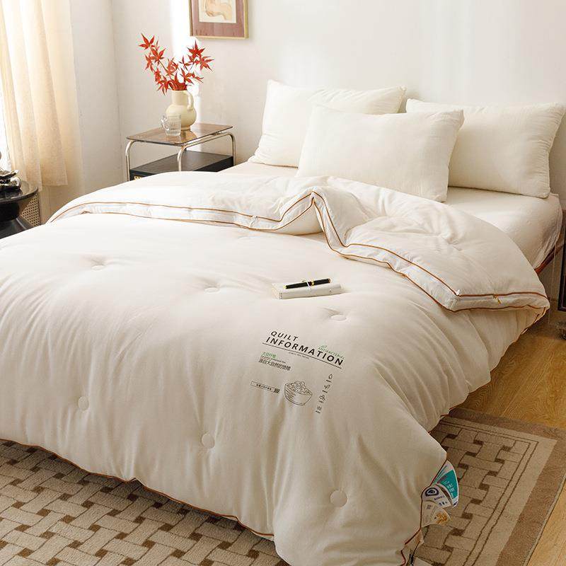 A类大豆纤维子母被二合一被子冬被加厚保暖棉被学生单人春秋被芯,淘宝优惠券,粉丝福利购,淘宝优惠卷