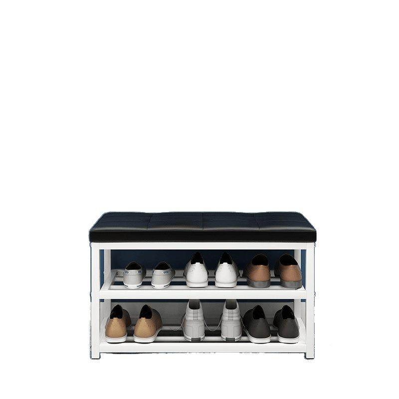 家用门口休息DQE换架简易多层储鞋物柜可鞋坐铁艺软包多功能凳穿,淘宝优惠券,粉丝福利购,淘宝优惠卷