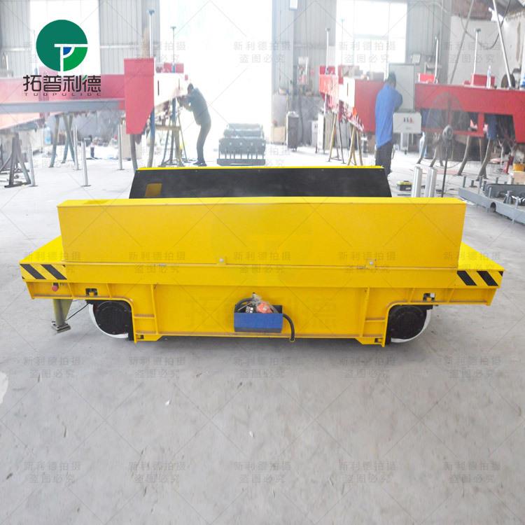 滑触搬线电动K运车地轨过跨车1861高温环用PC电动境平板车 - 图0
