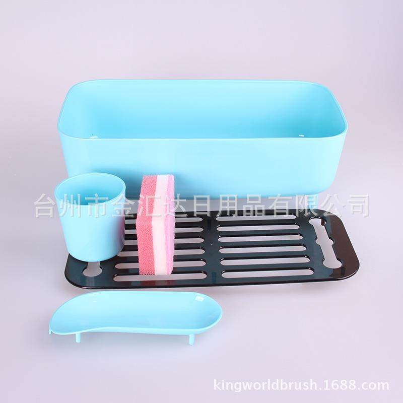 金汇达现货沥水收纳碗碟架多功能厨房置物架水果蔬菜收纳盒,淘宝优惠券,粉丝福利购,淘宝优惠卷