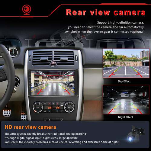 适用奔驰9寸Smart05-10大屏车载Carplay安卓导航汽车中控一体机 - 图1