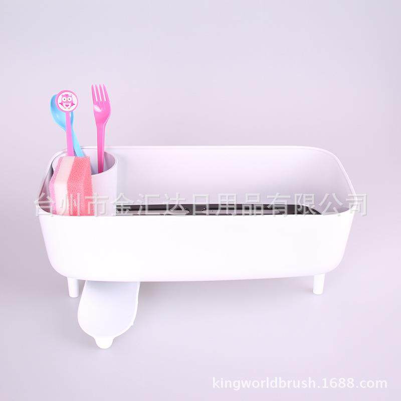 金汇达现货沥水收纳碗碟架多功能厨房置物架水果蔬菜收纳盒,淘宝优惠券,粉丝福利购,淘宝优惠卷