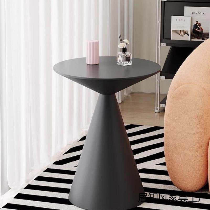轻奢创边几XKN桌现代客发茶几小桌厅子民宿圆桌铁意艺床边桌整沙,淘宝优惠券,粉丝福利购,淘宝优惠卷