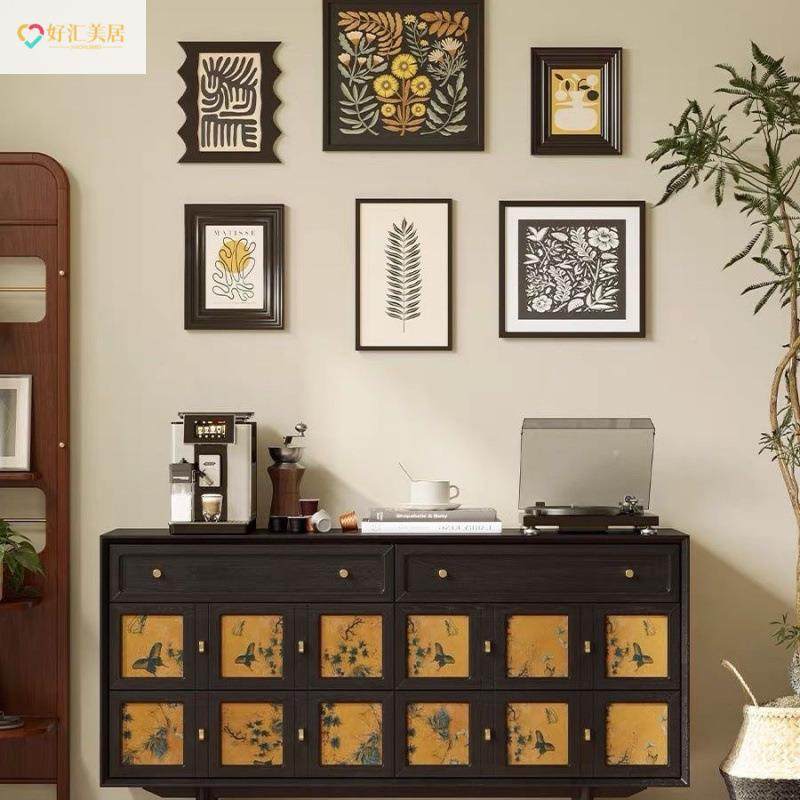 五斗柜茶玄关收纳香云纱中水小户型复古六OAL斗实木法斗柜古式餐,淘宝优惠券,粉丝福利购,淘宝优惠卷