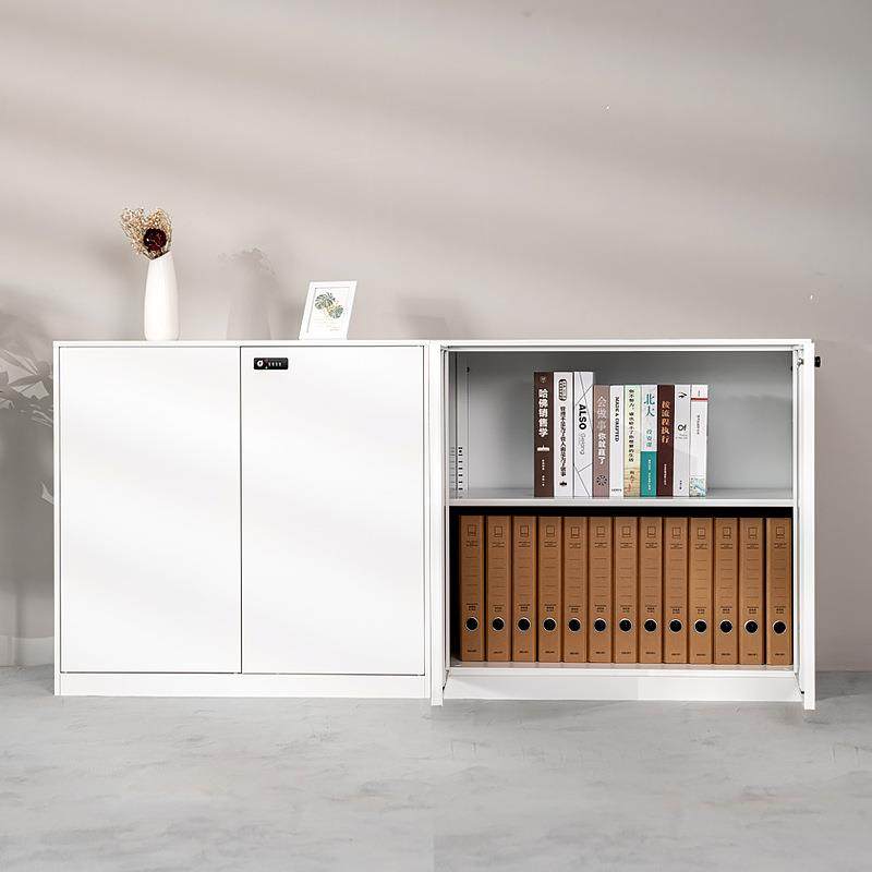 虎密码锁一家办公室文件柜铁皮矮柜1.m具宽21.4桌边柜班台背柜80,淘宝优惠券,粉丝福利购,淘宝优惠卷