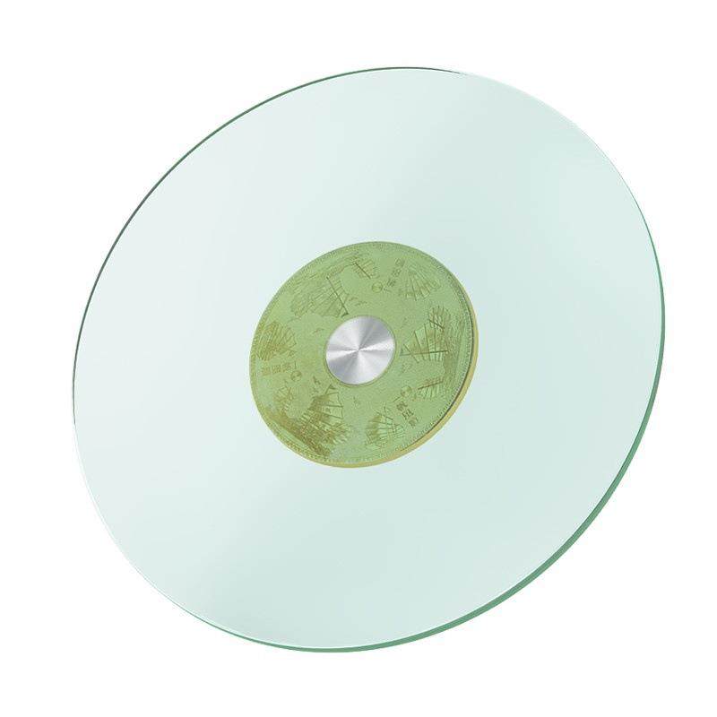 大圆桌转盘旋转家用钢化玻璃餐桌底座圆桌面饭桌手动转台火锅圆台,淘宝优惠券,粉丝福利购,淘宝优惠卷