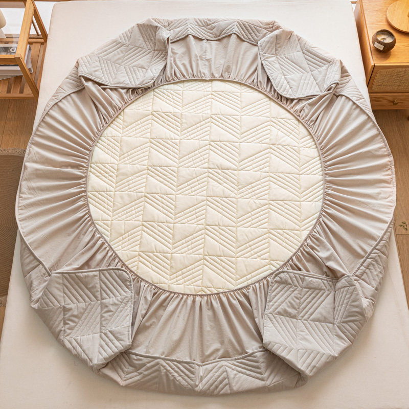 A类大豆纤维夹棉床笠三件套单件全包床垫席梦思保护罩防尘床单套,淘宝优惠券,粉丝福利购,淘宝优惠卷