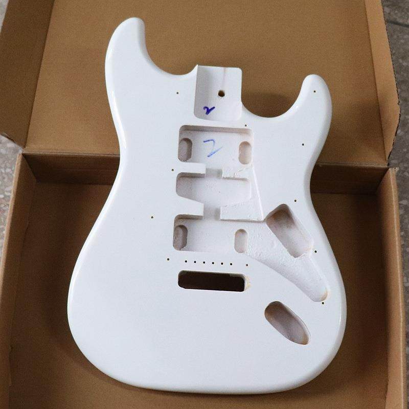 杨木琴体白色琴桶电吉他琴身亮光吉他组装改装吉他乐器配件,淘宝优惠券,粉丝福利购,淘宝优惠卷