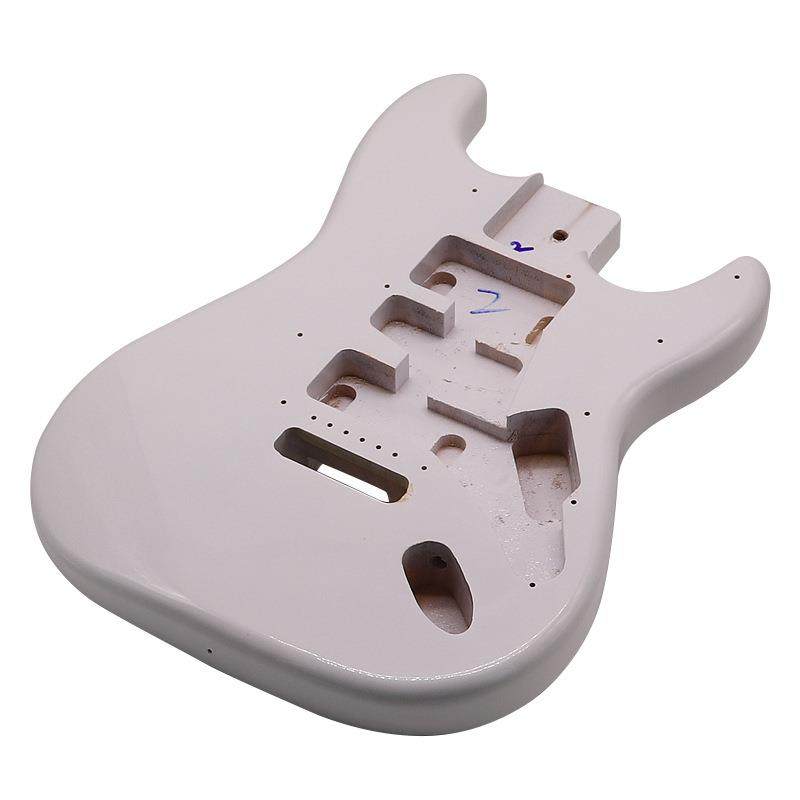 杨木琴体白色琴桶电吉他琴身亮光吉他组装改装吉他乐器配件,淘宝优惠券,粉丝福利购,淘宝优惠卷