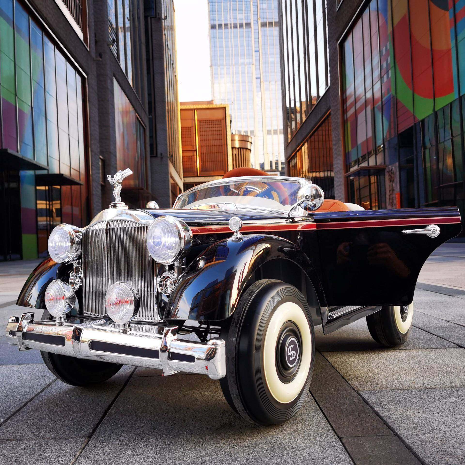 萨玛特老爷车儿童电动汽车四驱小孩玩具汽车遥控自驾双开门带摇摆,淘宝优惠券,粉丝福利购,淘宝优惠卷