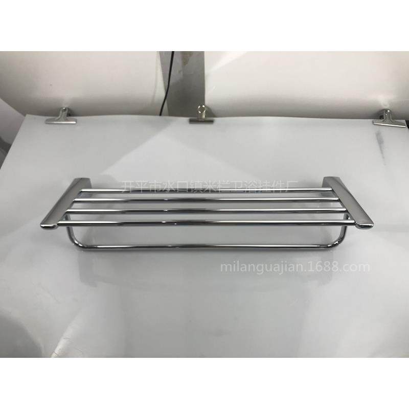 浴室卫生间五金挂件简约大气银色双层毛巾架浴巾架毛巾杆热销款,淘宝优惠券,粉丝福利购,淘宝优惠卷