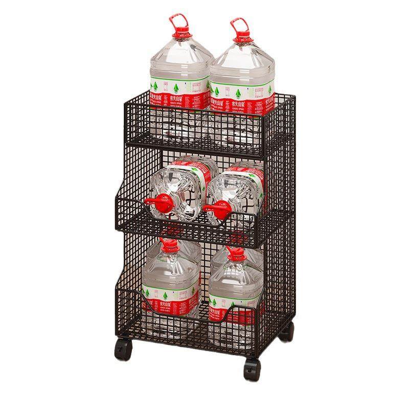 厨房置物架多层落地果蔬菜家用移动小推车卫生间客厅玩具收纳架子,淘宝优惠券,粉丝福利购,淘宝优惠卷