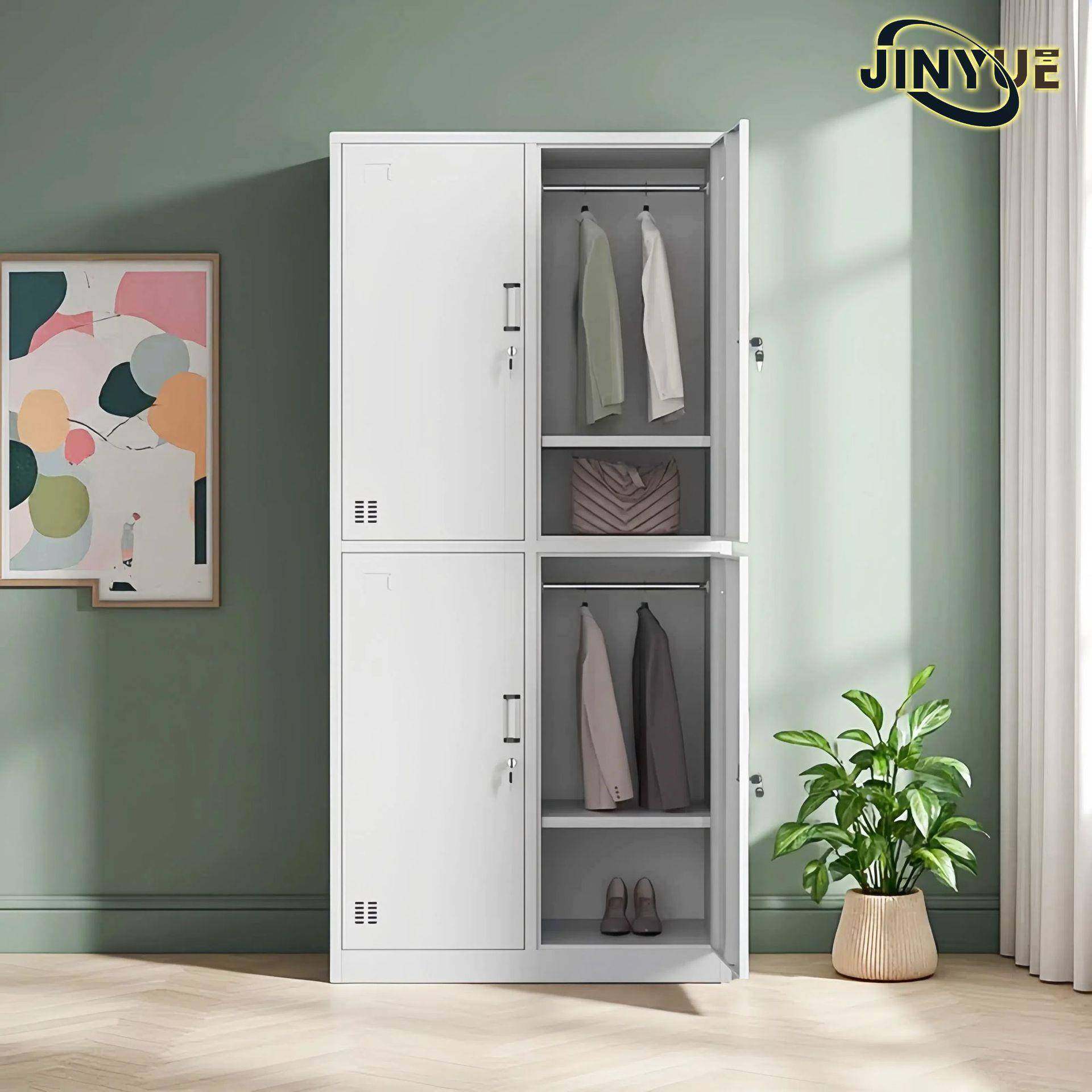 宿舍员工衣柜学校公寓柜工地临时铁皮更衣柜健身房浴室带锁储物柜,淘宝优惠券,粉丝福利购,淘宝优惠卷